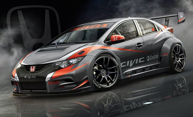 2014 Honda Civic WTCC Racer Teased