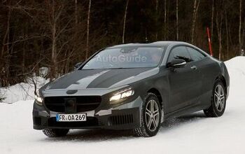 Mercedes S-Class Coupe Spied Winter Testing