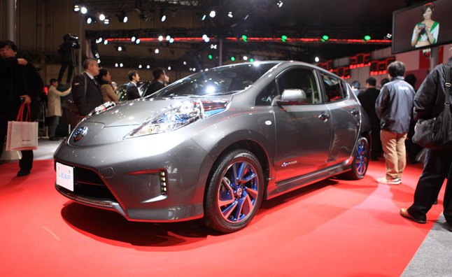 Nissan Leaf Aero Style Hints at Future Design