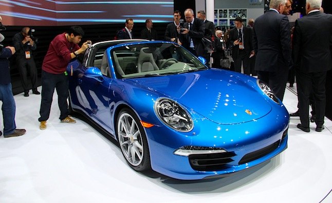 2014 Porsche 911 Targa Revealed in Detroit
