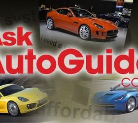 Ask AutoGuide No. 32 - Chevrolet Corvette Stingray Vs. Jaguar F-Type Coupe Vs. Porsche Cayman S