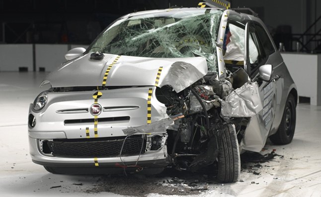 City Cars Flunk IIHS Crash Test: Honda, Fiat Fare Worst