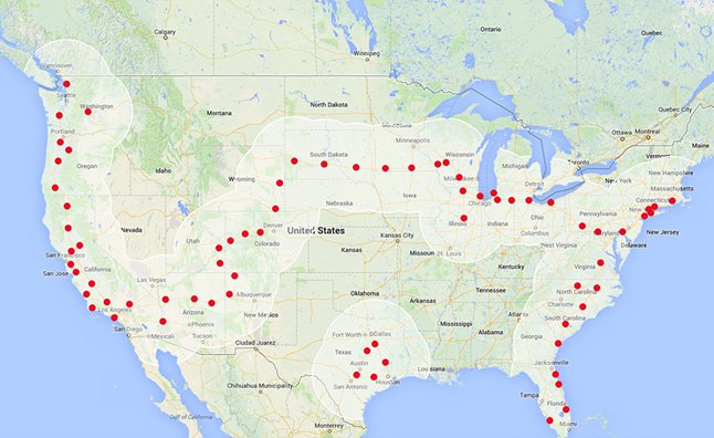 tesla supercharger network reaches ny to la
