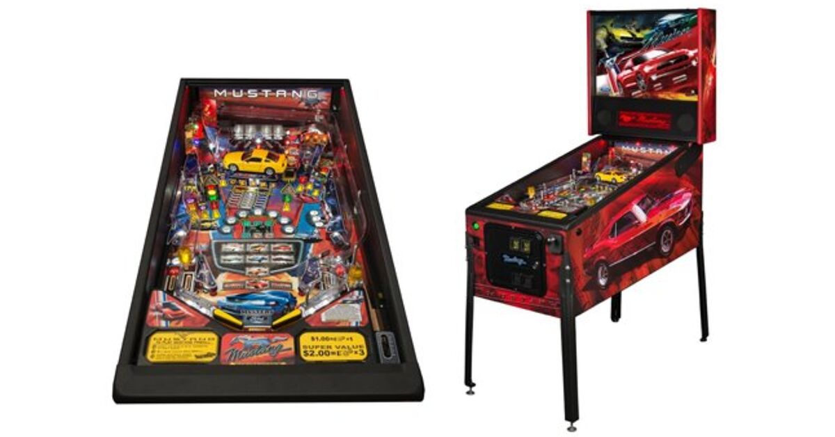 Mustang-Themed Pinball Machines Head to Chicago | AutoGuide.com