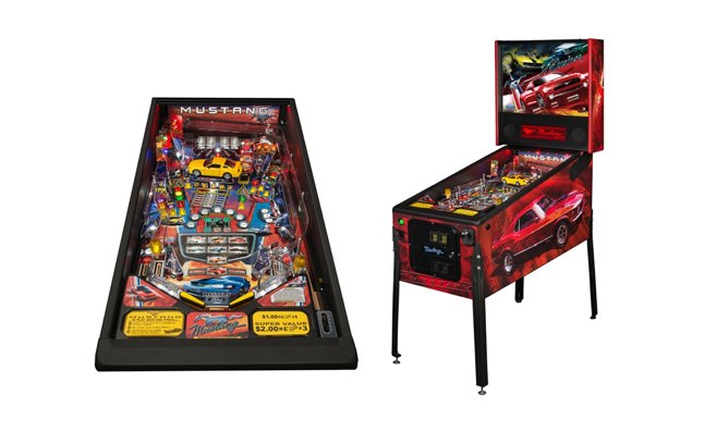 mustang themed pinball machines head to chicago