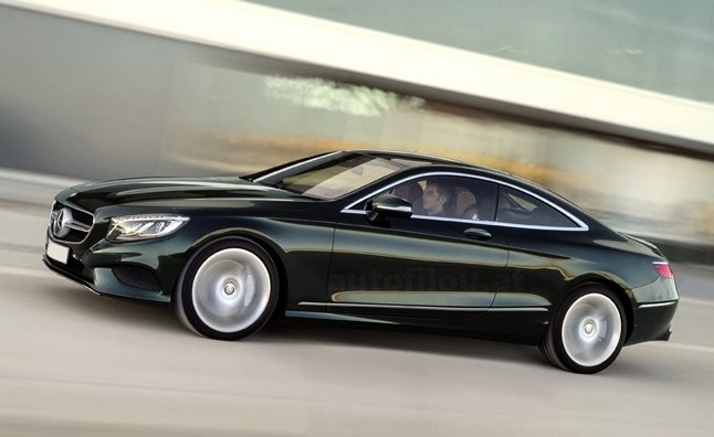 mercedes benz s class coupe leaked