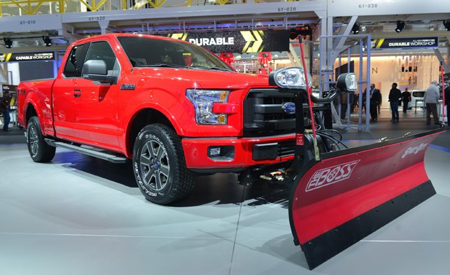2015 Ford F-150 Offers Snow Plow Prep for All Cab Styles