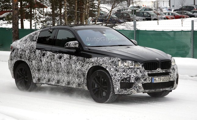 2015 BMW X6 M Caught Winter Testing