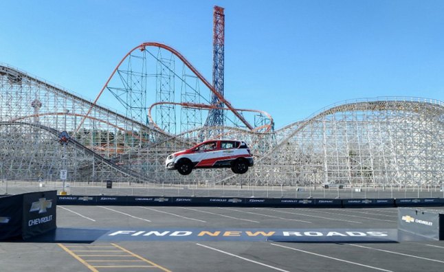 Rob Dyrdek Sets Record for Longest Reverse Car Jump