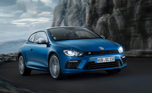volkswagen scirocco refreshed but you still can t have it