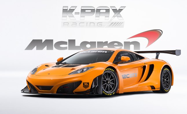 K-Pax Racing to Run McLarens in Pirelli World Challenge