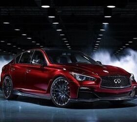 infiniti q50 eau rouge engine teased turn up your speakers