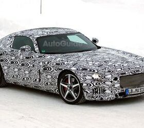 Mercedes AMG GT Spied Testing in the Snow