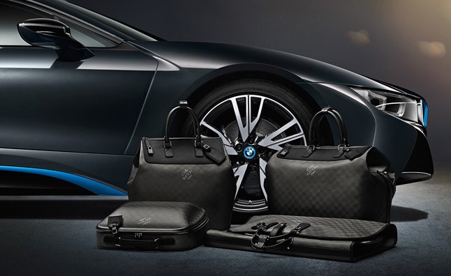 BMW I8 Gets Its Own Louis Vuitton Luggage Set