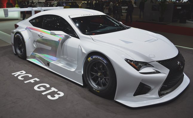 Lexus RC F GT3 Concept Makes Sparkly Paint Look Mean