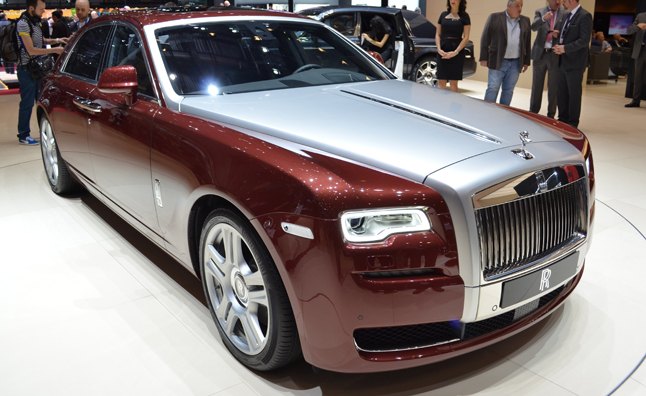 Rolls-Royce Ghost Gets Gentle Updates in Geneva