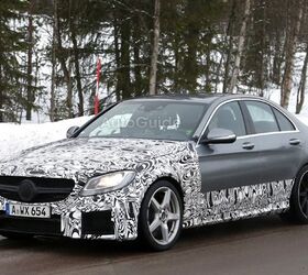2015 Mercedes C63 AMG Spied With New V8 Engine