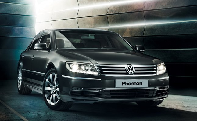 volkswagen confirms new phaeton in product plans