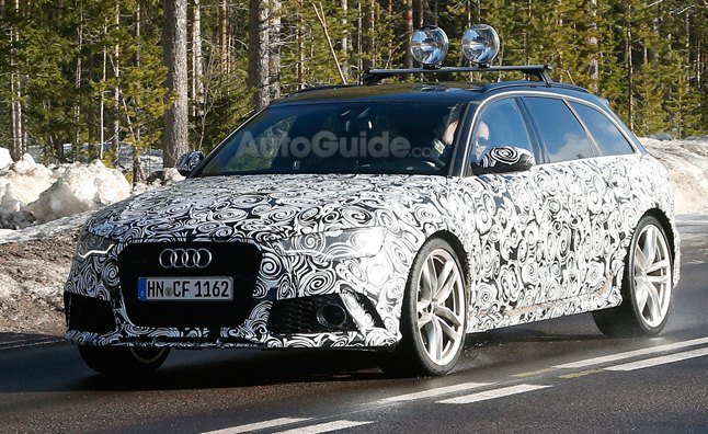 2015 Audi RS6 Avant Revealed in Spy Photos