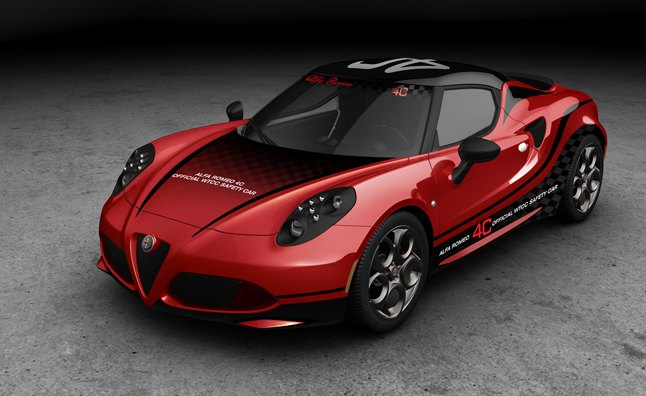 Alfa Romeo 4C WTCC Safety Car Revealed