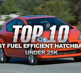 top 10 most fuel efficient hatchbacks under 25k