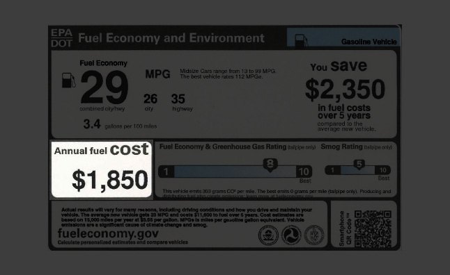 Top 10 Things To Check On A New Car Sticker | AutoGuide.com