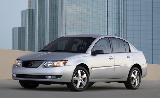 Saturn Ion at Center of Power Steering Safety Probe