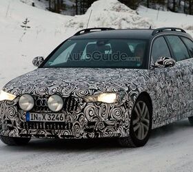 Refreshed Audi A6 Spotted Frolicking in the Snow