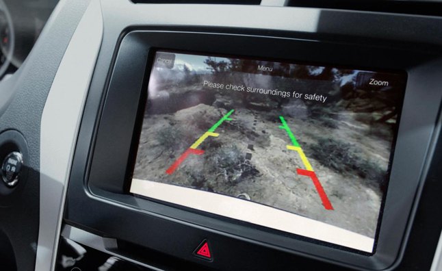 government makes rearview cameras mandatory