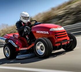 honda sets world record for fastest lawnmower