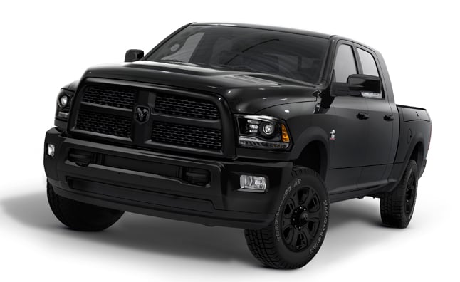 you can now order a murdered out ram heavy duty from the factory