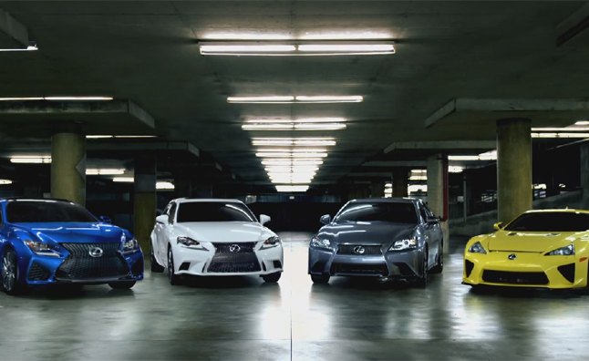 lexus f ad hints at what the f really stands for