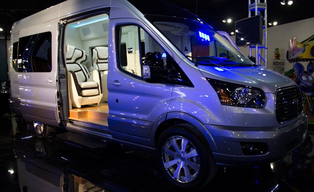 ford transit skyliner concept is a private jet on wheels