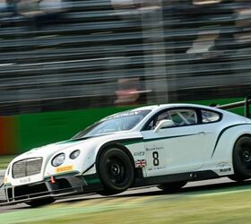Six Amazing Photos of Bentley's Continental GT3 in Action