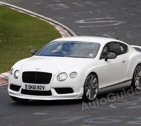 Bentley Continental GT3 Road Car Spied Testing