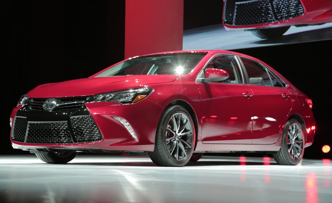 toyota camry stripped nude given new clothes for 2015