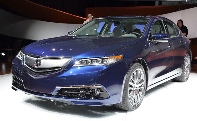 2015 acura tlx revealed in ny as tl tsx replacement