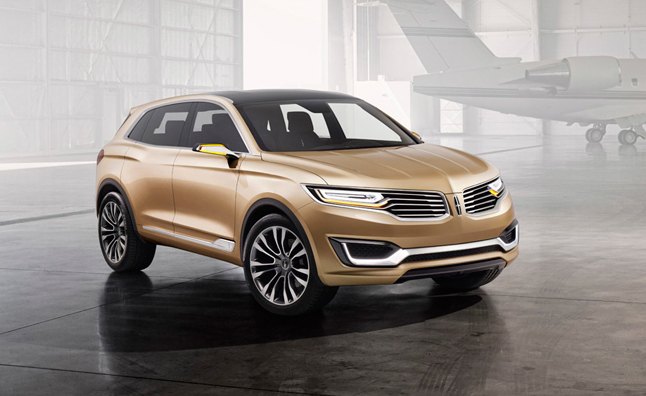 Lincoln MKX Concept Previews Low-Roof Crossover