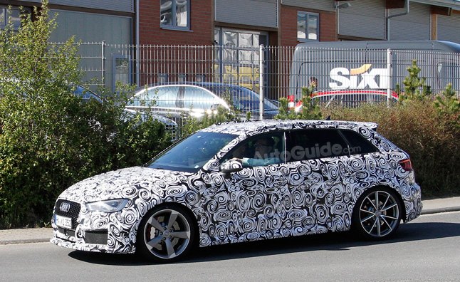 Audi RS3 Spied Preparing for Debut