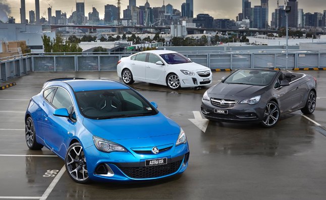 Holden Gets Trio of Opel Nameplates