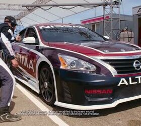 Nissan Altima Dressed as a Race Car Fools Passengers