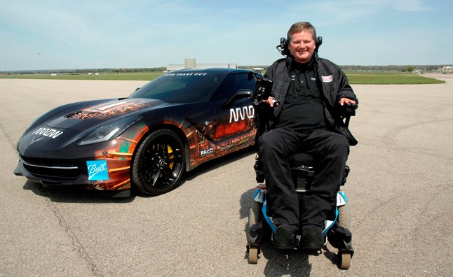 Paralyzed Driver to Pilot Corvette at Indy 500