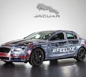 Jaguar XE Shown in See-Through Body Wrap