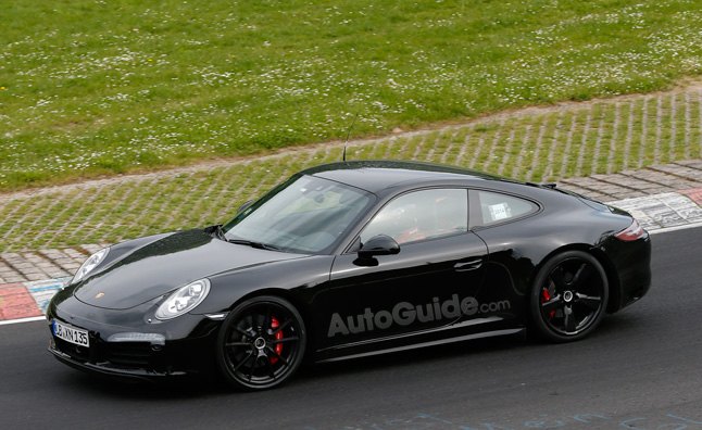 Porsche 911 GTS Spied Looking Production Ready