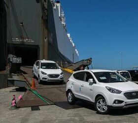 Hydrogen-Powered Hyundai Tucsons Arrive in US