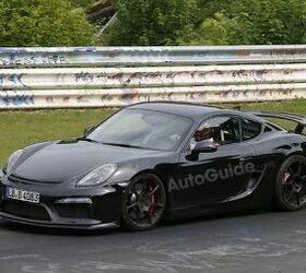 Porsche Cayman GT4 Caught Testing at the 'Ring