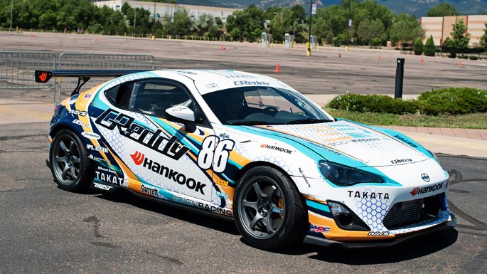 Scion FR-S Competing in 2014 Pikes Peak Hill Climb