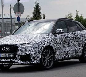 Audi RS Q3 Spied Testing With Minor Updates