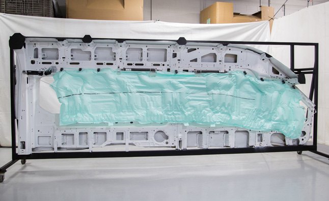 ford transit gets industry s only five row airbag