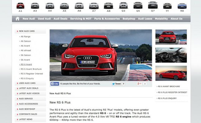 Audi RS6 Avant Plus Makes 600 Off-Limits HP